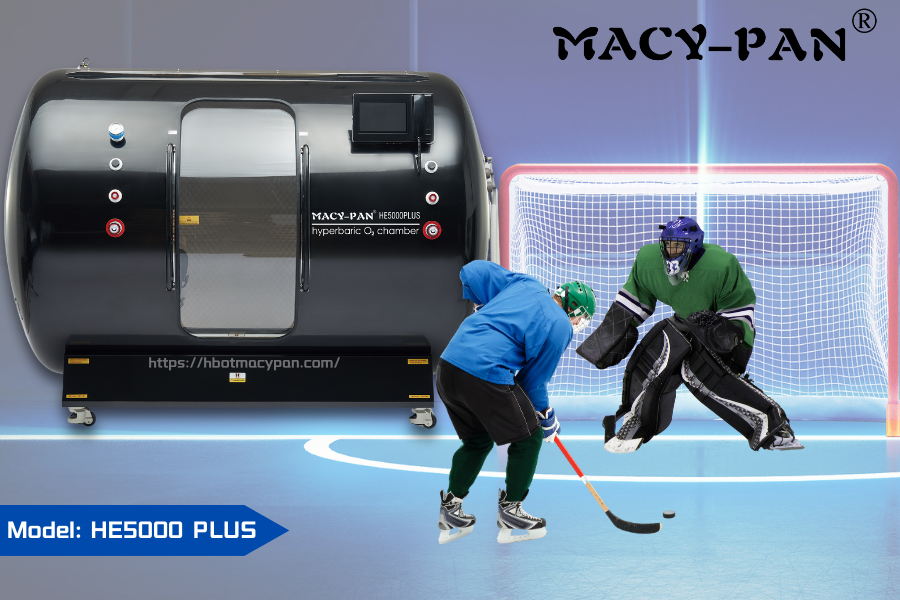 Multiplace Hyperbaric Chamber vertical type for ice hockey player and fans