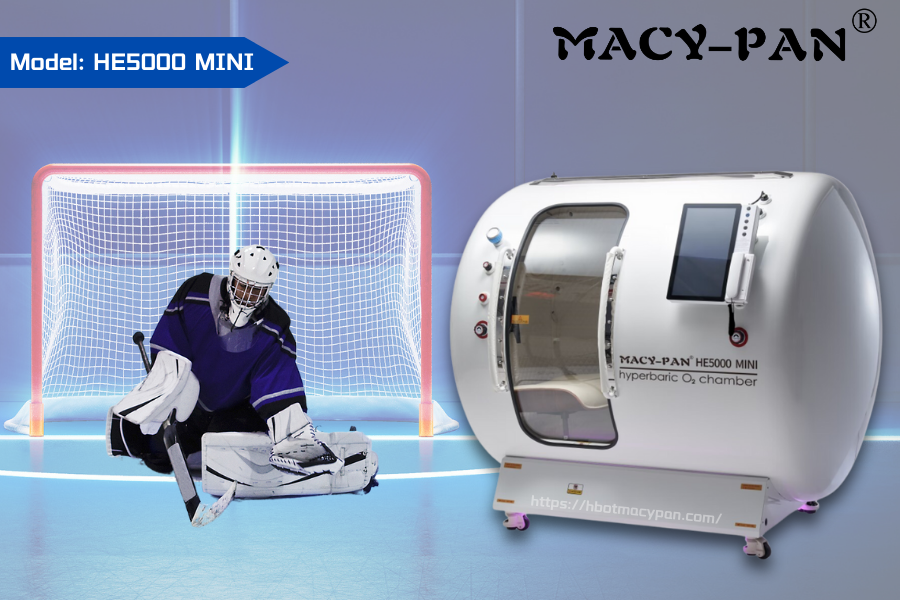 Multiplace Hyperbaric Chamber vertical type for ice hockey player and fans