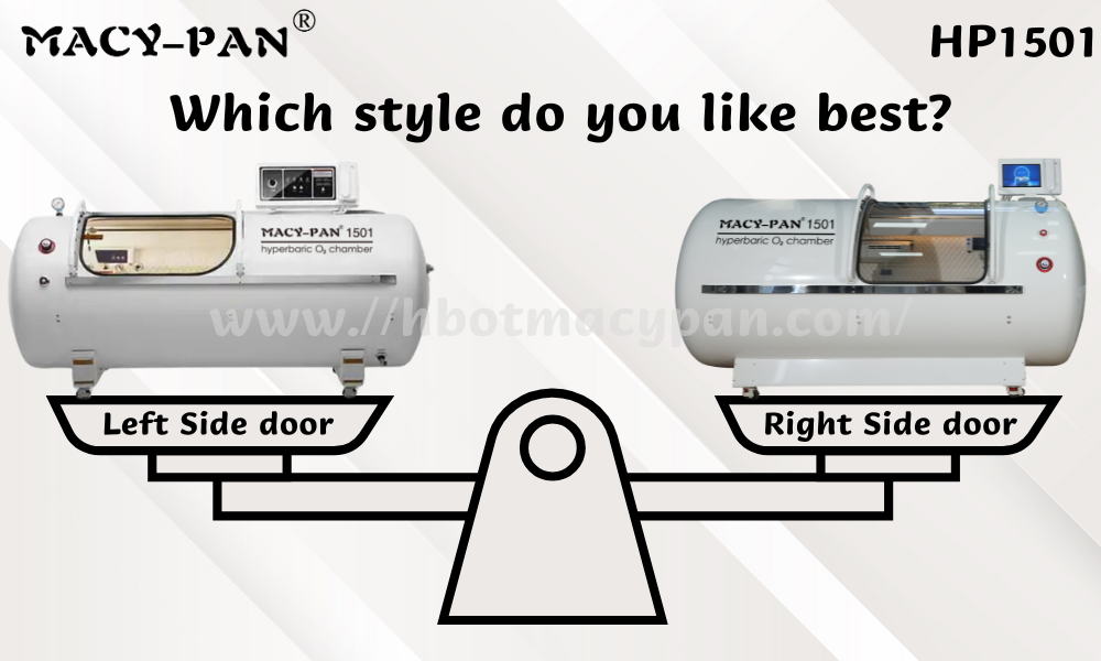 HP1501 Left and right side door comparison